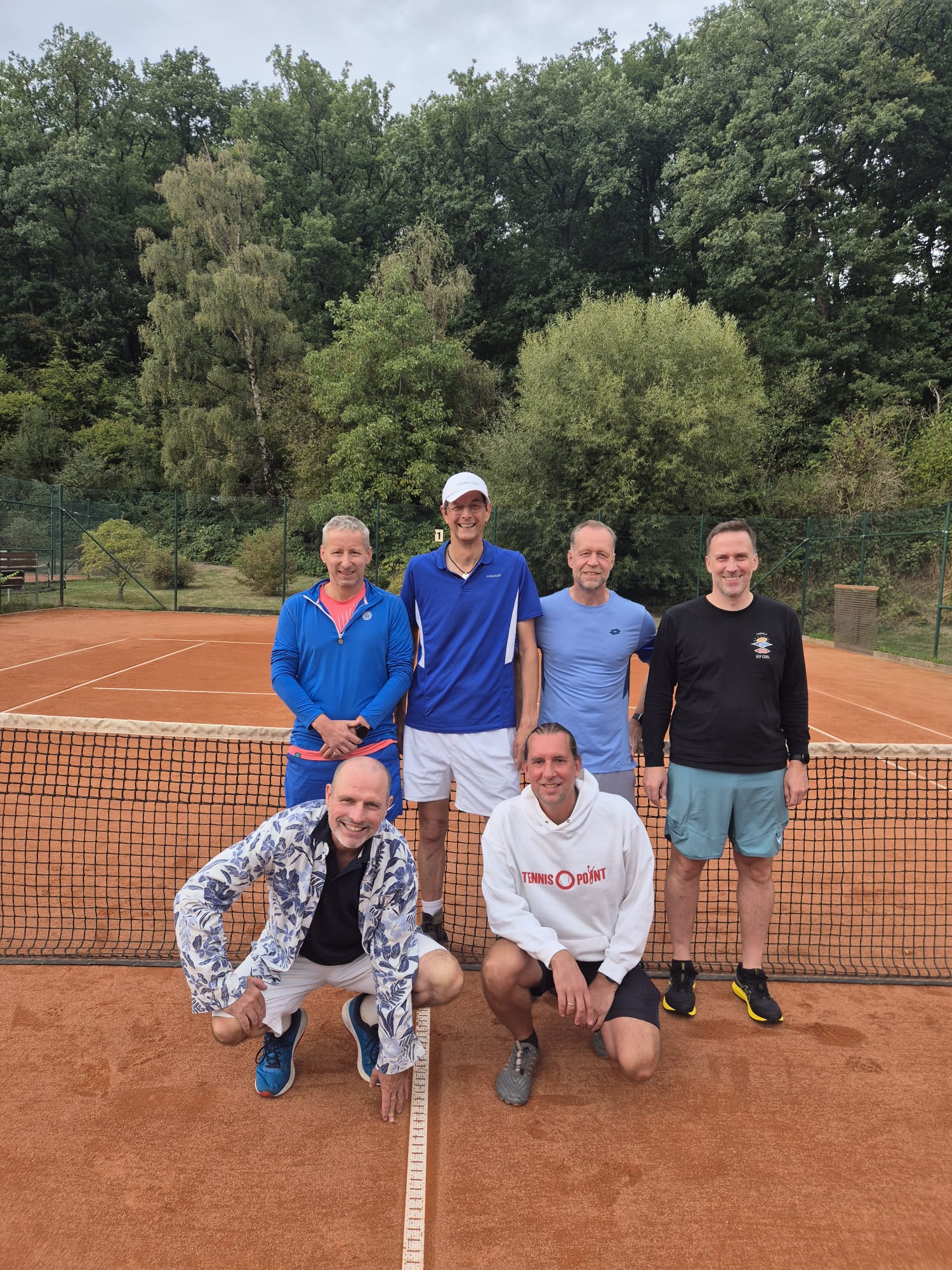 Herren 50 nach dem Spiel gegen Sulzbach
